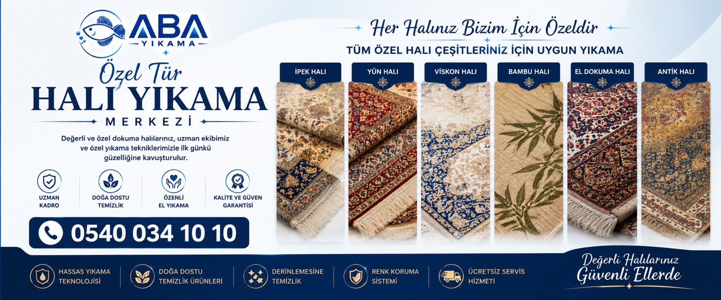 Özel tür halı yıkama